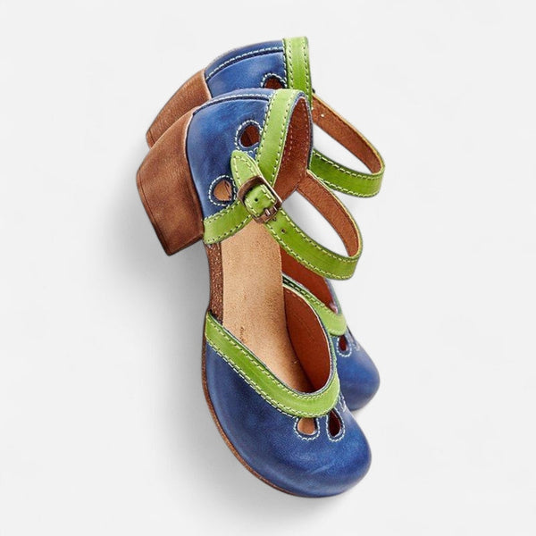 Amalia | Ergonomic Low Heel Sandals for Women 1