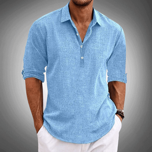 Luis Casual Shirt | Men's Linen Shirt for Effortless Style