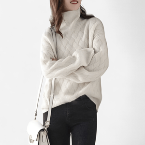 Colette Cashmere Sweater | Women's Turtleneck Sweater
