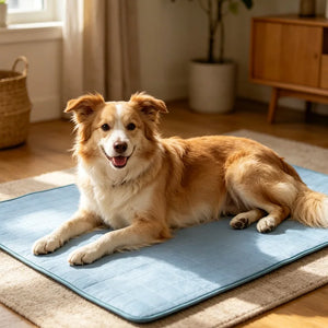 Cooling Pet Bed | Extra Large Dog Cooling Mat with Breathable Fabric | Lightweight & Portable for Summer Comfort
