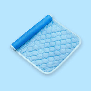 Cooling Pet Essentials | Dog Cooling Mat with Non-Toxic Gel-Free Design | Lightweight & Portable Solution for Hot Weather