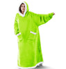 Cozy Flannel Hoodie Blanket | Oversized Unisex Pullover 6