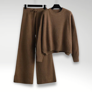 Elegant Knitted Set | Women's Two-Piece Outfit