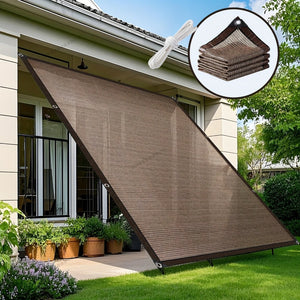 Garden Shade Cloth | UV-Resistant Shade Netting with Grommets | Breathable Canopy for Outdoor Protection