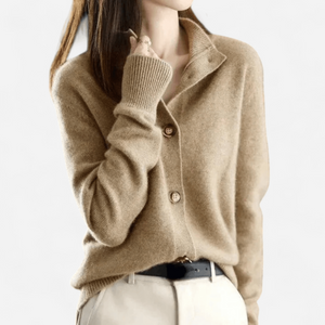 Laure | Women's Black Cardigan for Timeless Elegance