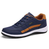 Leather Sneakers | Men's Trainers | Men | Breathable Leather | Non-Slip, Casual Style