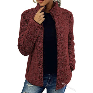 Luxury Fleece Jacket for Women | Warm Stylish Outerwear