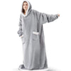 Oversized Flannel Hoodie | Unisex Pullover Sweatshirt 180cm 7