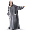 Oversized Fleece Hoodie Blanket | Unisex Winter Pullover 10