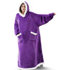 Oversized Fleece Hoodie Blanket | Unisex Winter Pullover 11