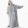 Oversized Fleece Hoodie Blanket | Unisex Winter Pullover 12