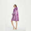 Oversized Hoodie Blanket | Warm Microfiber Plush Pullover 3