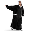 Oversized Hoodie Blanket with Sleeves | Warm Fleece Pullover 120/150cm 3