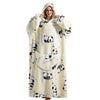 Oversized Sherpa Fleece Wearable Blanket Hoodie | Unisex Adult 10
