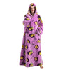 Oversized Sherpa Fleece Wearable Blanket Hoodie | Unisex Adult 11