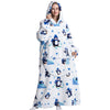 Oversized Sherpa Fleece Wearable Blanket Hoodie | Unisex Adult 18