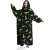 Oversized Sherpa Fleece Wearable Blanket Hoodie | Unisex Adult 9