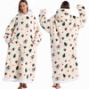 Oversized Sherpa Wearable Blanket Hoodie | Warm Throw Blanket 13