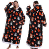 Oversized Sherpa Wearable Blanket Hoodie | Warm Throw Blanket 18