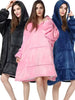 Oversized Wearable Blanket Hoodie | Unisex Sweatshirt with Pockets 0