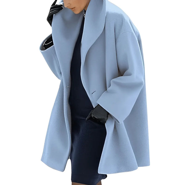Elegance Collection | Women's Wool Coat with Oversized Fit | Stylish Winter Outerwear for Warmth and Sophistication 1