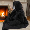 Reversible Fleece Hoodie Blanket | Oversized Wearable Sweatshirt 1