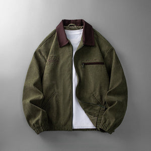 Salvador Corduroy Zip Jacket | Relaxed Fit Layering Piece