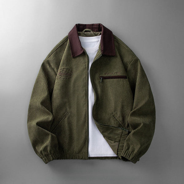 Salvador Corduroy Zip Jacket | Relaxed Fit Layering Piece 1