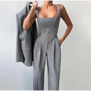 Women's 3-Piece Comfort Set | Everyday Elegance Outfit