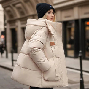 Women's Waterproof Puffer Jacket | Stylish Winter Coat